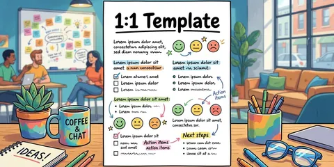 The Best Template for One-on-One Meetings (Word & Doc)