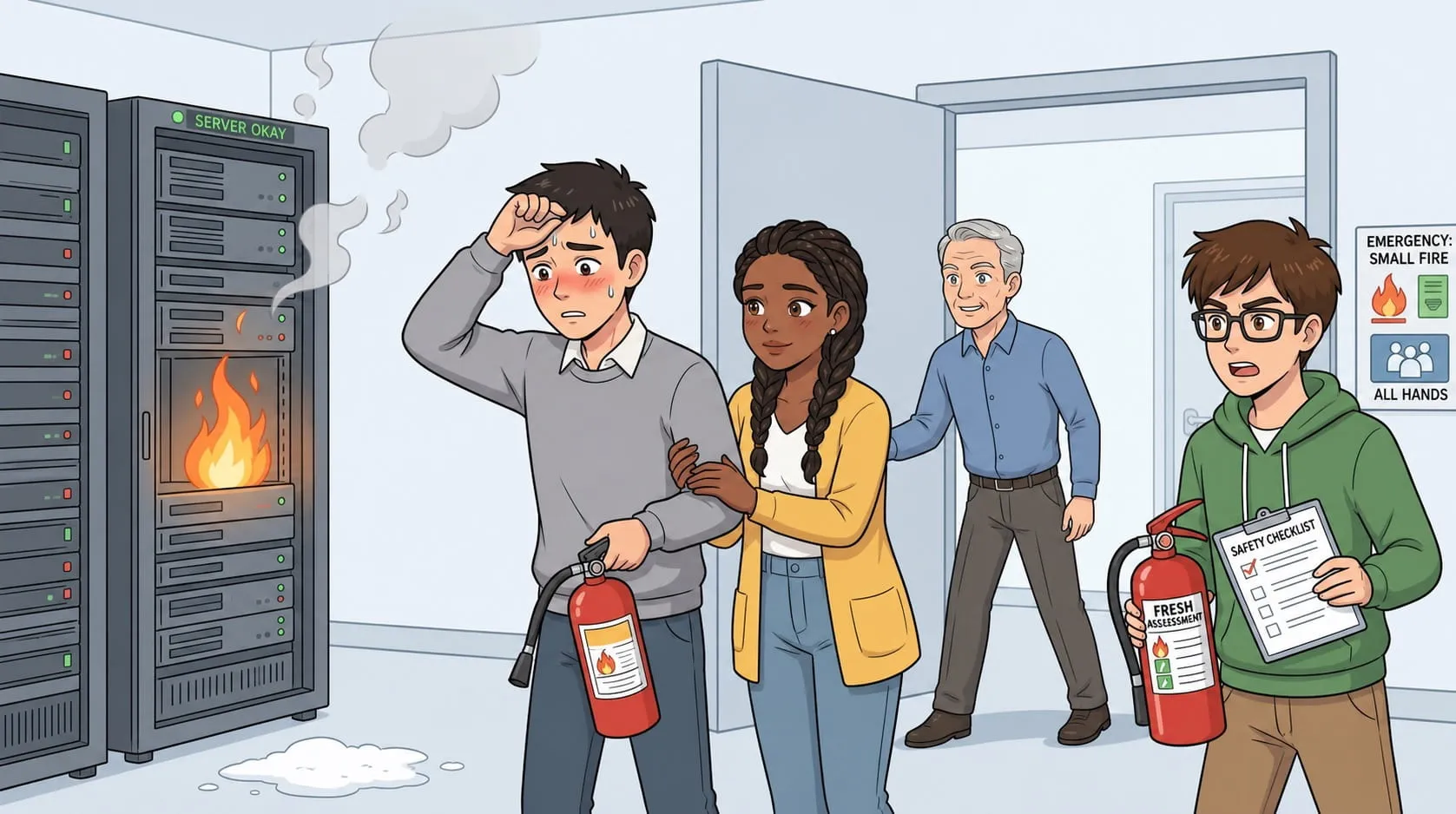 Learning from small mistakes in an agile retrospective