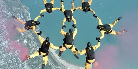 Trust in the team - with the team on cloud 7