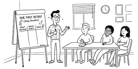 First retrospective: How to get started easily as a team