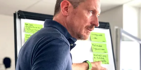 Experience report - remote agile coaching with Holger