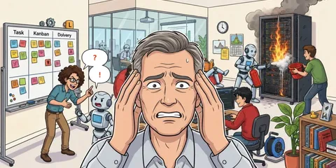 Why AI in Agile Software Delivery Fails: Examples and Solutions for Engineering Managers